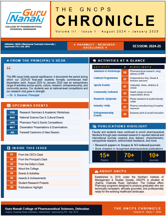 Newsletter - August 2024 to January 2025
